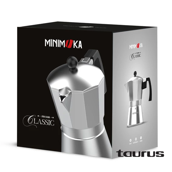 TAURUS Cafetera 3 kotyogós kávéfőző