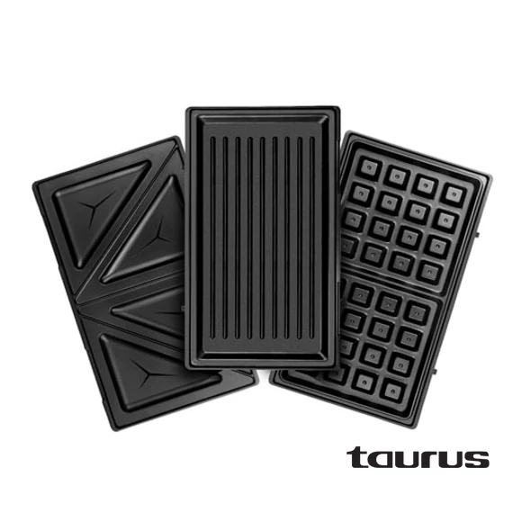 TAURUS Miami Premium szendvicssütő cserélhető betétekkel