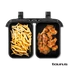 Kép 7/19 - TAURUS AF2600D Air Fry Digital Duo Air Fryer